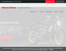 Tablet Screenshot of motospayan.com